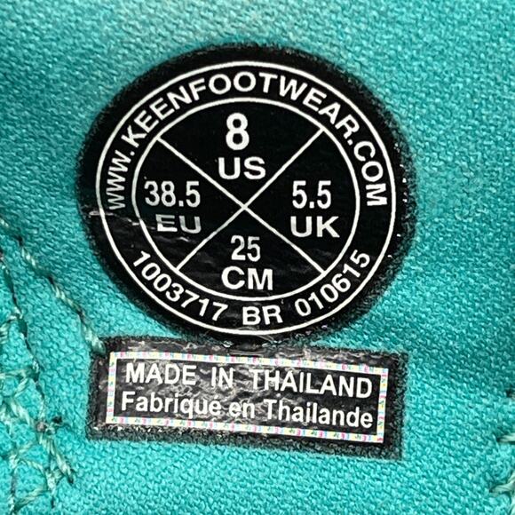 Keen Whisper Sandals Womens Size 8 Gray Blue Casual Water Walking Trail Shoes - Picture 8 of 8